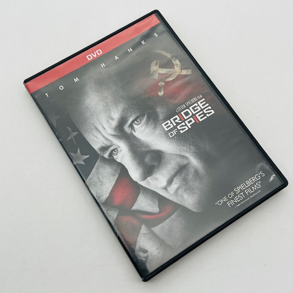 Bridge of Spies DVD Tom Hanks‎ Steven Spielberg Cold War Drama Movie